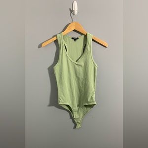 Ambiance green bodysuit